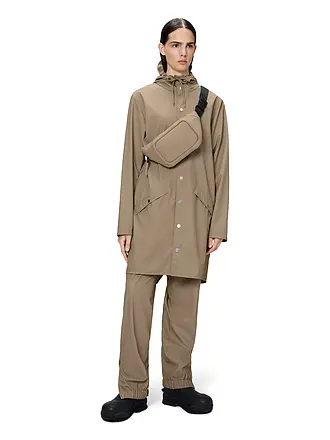 RAINS | Regenparka
Marca: RAINS
Color: negro
Categorías: Moda,Mujer

Largo de manga: Manga larga
Material: Poliéster / Poliamida
Forma del cuello: Capucha
Corte (Prenda exterior): Regular,Largo
Estilo: Casual
Detalles: Resistente al agua,Bolsillos laterales,Cor | beige